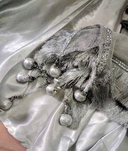 Silver Lehenga Choli Set