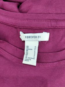 Forever 21 Maroon Top ( Women)