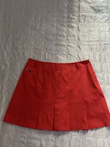coral Pleated Skort waist 32