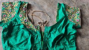 Maggam Work Blouse For Jeevitha