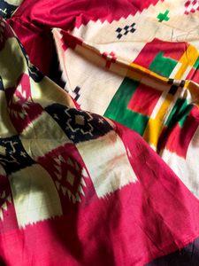 Pure Silk Golden Patola