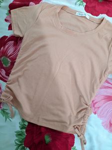 Pink Nude Crop Top 💕