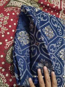 Fully Printed &amp; Sparkled Sarees With Blouse