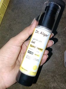 Dr. Algar Gel Sunscreen
