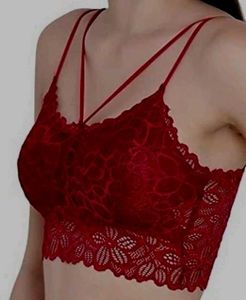 Red Lace Bralette