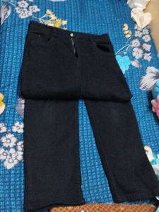 Black Straight Jeans