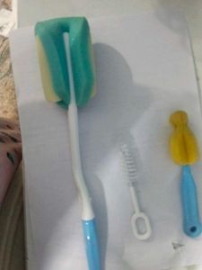 Baby Bottle And Nipple Cleaning Brush