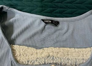 pinterest coquette blue top