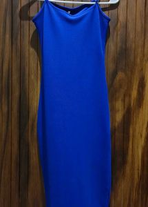Elegant Blue Bodycon Dress