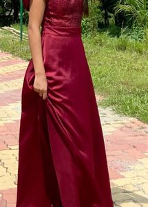like new silk gown