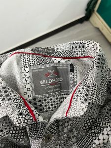 Patterned Long Sleeve Shirt