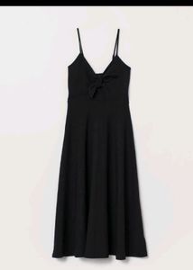 H&M tie knot Midi Slip Dress 👗