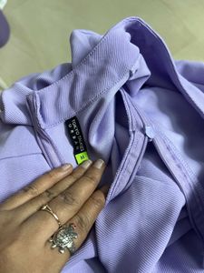 Lilac Bodycon Mini Dress