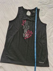 Black Sleeveless Top 12-13y