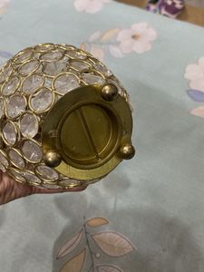 Crystal Apple Decor