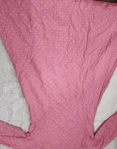 Pink Embroidery Kurta