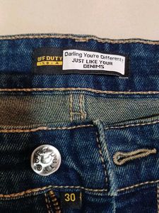Wide Leg Denim Jeans