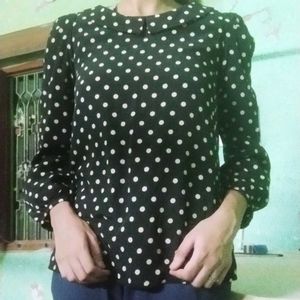 Polka Dot Blouse