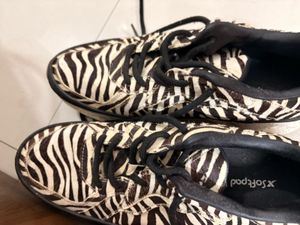 Zebra Print Sneakers