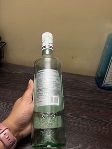 Empty Bottles Of White Rum Bacardi