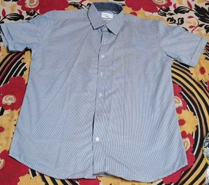 Half Sleeves Cotton Linen Shirt