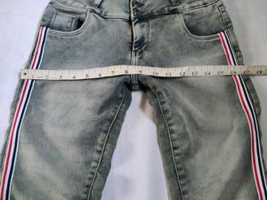 Grey Skinny Jeans
