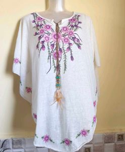 🎁Buy 2 Get 1 Free🎁Boho Floral Embroidered Top