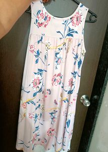 Floral Lace A line half nighty