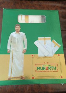 Ramraj Pure Silk Dhoti Set