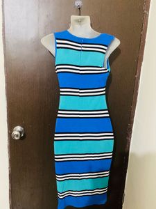 Striped Sleeveless Dress