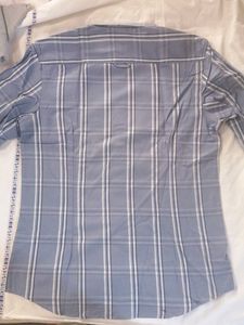 Classic Blue Cotton Shirt | Size 42