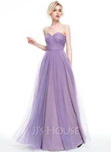 Lavender Mesh Gown