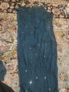 Clearance Sale✨Teal Embroidered Salwar Kameez