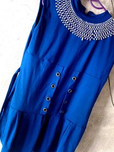 Blue Korean Top