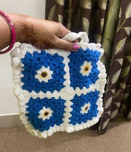 Crochet German Square Bag