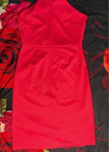 Vero Moda Hot Pink Halter Dress