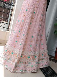 Embroidered Lehenga Skirt