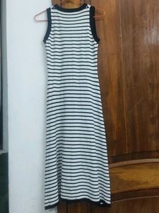 Striped Midi Dress