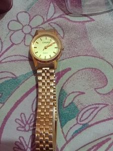 Citizen Brand New Golden Watch