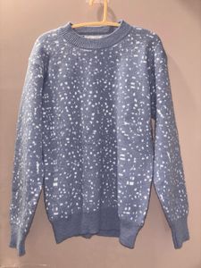 Print Sweater Top