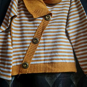 Striped Knit Sweater