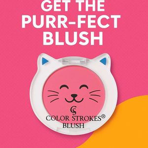 Color Strokes Cat Blush