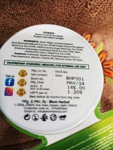 BLOM Herbal Aloevera Gel