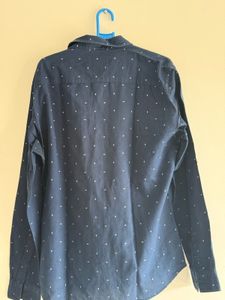 Byford Blue Patterned Shirt