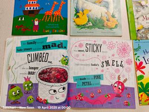 Combo of 9 big size colourful picture illustrated