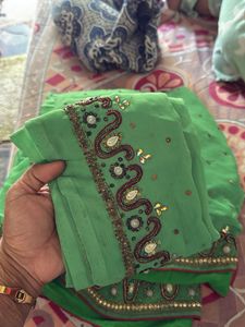 New Saree With Blouse