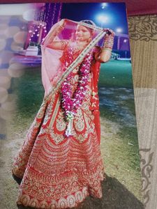Bridal Lehenga - Red & Gold