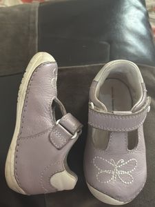 Elefanten Girls Purple Butterfly Shoes