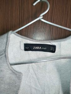 Zara Knit Grey Style Upper Shrug