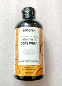 Vitamin C Body Wash Paraben Free.